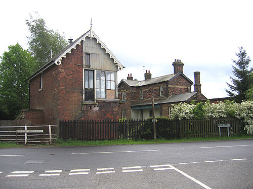 Cowbit railway station